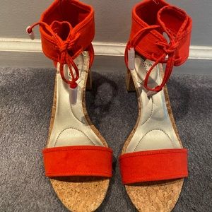 Bandolino open toed shoes. never worn!